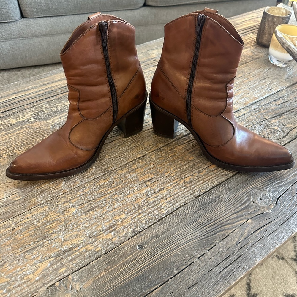 Emanuele Crasto Short Cowboy Boot - Size 41